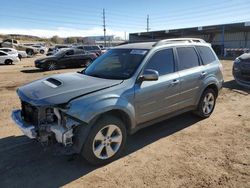 Salvage cars for sale at Colorado Springs, CO auction: 2009 Subaru Forester 2.5XT