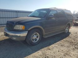 Ford Expedition salvage cars for sale: 2001 Ford Expedition Eddie Bauer