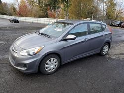 Salvage cars for sale at Portland, OR auction: 2016 Hyundai Accent SE