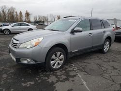 Salvage cars for sale at Portland, OR auction: 2011 Subaru Outback 2.5I Limited