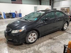 Salvage cars for sale at Greenwood, NE auction: 2013 Honda Civic LX