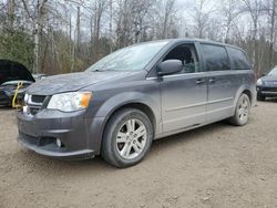 Salvage cars for sale at Cookstown, ON auction: 2015 Dodge Grand Caravan Crew