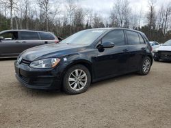 Salvage cars for sale at Cookstown, ON auction: 2015 Volkswagen Golf