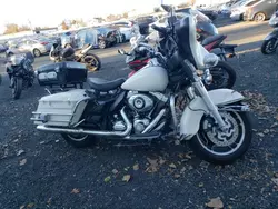 Salvage motorcycles for sale at New Britain, CT auction: 2013 Harley-Davidson Flhtp Police Electra Glide