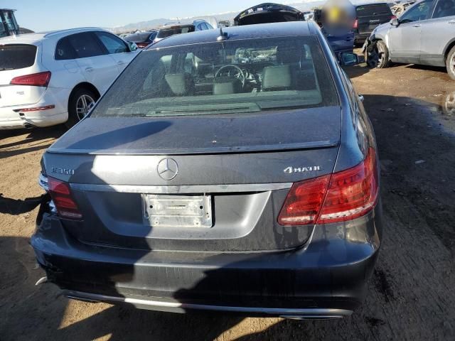 2016 Mercedes-Benz E 350 4matic