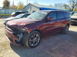 Salvage cars for sale at Wichita, KS auction: 2019 Dodge Durango GT