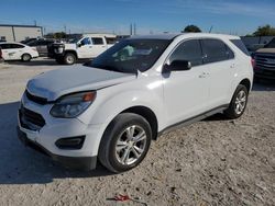 Salvage cars for sale at Haslet, TX auction: 2016 Chevrolet Equinox LS