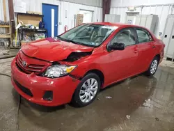 Toyota salvage cars for sale: 2013 Toyota Corolla Base