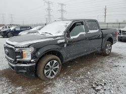 Salvage cars for sale at Elgin, IL auction: 2019 Ford F150 Supercrew