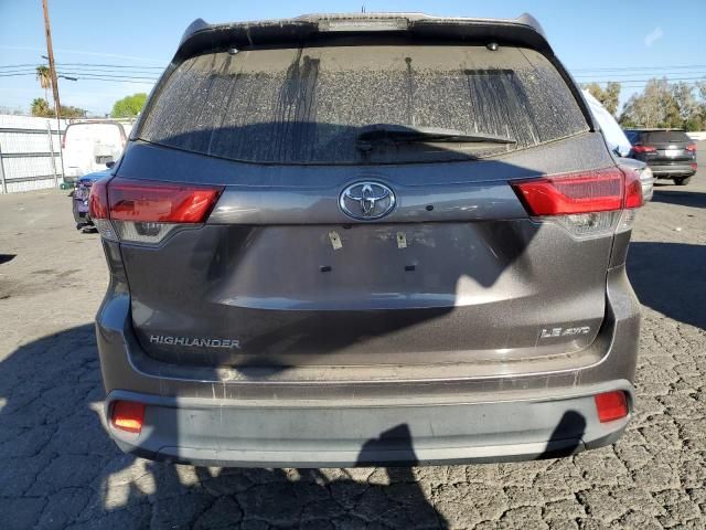 2019 Toyota Highlander LE