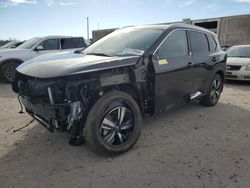 Nissan Rogue sl salvage cars for sale: 2021 Nissan Rogue SL