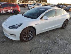 Salvage cars for sale at Loganville, GA auction: 2020 Tesla Model 3