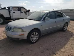 Volkswagen salvage cars for sale: 2001 Volkswagen Passat GLX