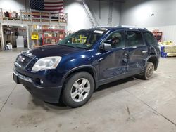 Salvage cars for sale at Ham Lake, MN auction: 2012 GMC Acadia SLE