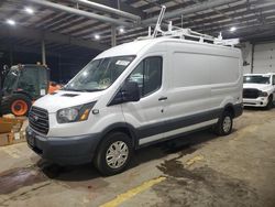 Salvage trucks for sale at Marlboro, NY auction: 2016 Ford Transit T-250