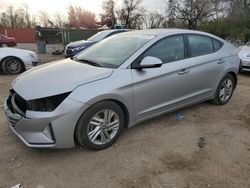 Salvage cars for sale at auction: 2020 Hyundai Elantra SEL