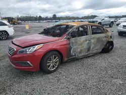 Salvage cars for sale at Lumberton, NC auction: 2017 Hyundai Sonata SE