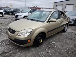 KIA salvage cars for sale: 2008 KIA Rio Base