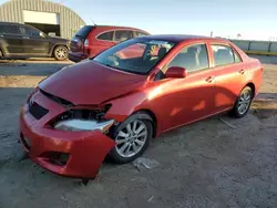 Salvage cars for sale at Wichita, KS auction: 2010 Toyota Corolla Base