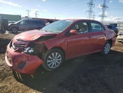 Salvage cars for sale at Elgin, IL auction: 2013 Toyota Corolla Base