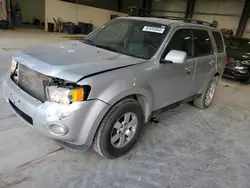 Salvage cars for sale at Greenwood, NE auction: 2012 Ford Escape Limited