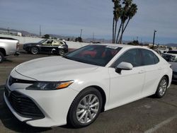 Salvage cars for sale at Van Nuys, CA auction: 2018 Toyota Camry L