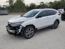 Salvage cars for sale at Fort Pierce, FL auction: 2021 Honda CR-V Touring