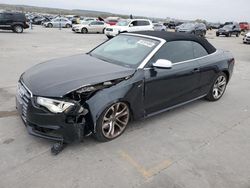 Salvage cars for sale from Copart Grand Prairie, TX: 2013 Audi S5 Premium Plus