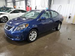 Carros salvage sin ofertas aún a la venta en subasta: 2014 Nissan Versa S