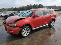 Salvage cars for sale at Harleyville, SC auction: 2013 Mitsubishi Outlander SE