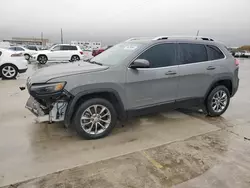 Jeep salvage cars for sale: 2020 Jeep Cherokee Latitude Plus