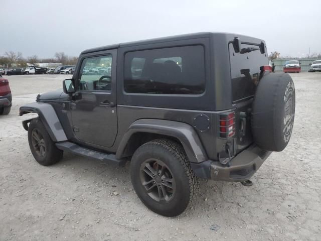 2016 Jeep Wrangler Sahara