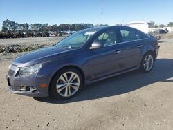 Vehiculos salvage en venta de Copart Dunn, NC: 2013 Chevrolet Cruze LTZ