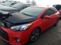 KIA salvage cars for sale: 2016 KIA Forte EX