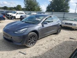 Salvage cars for sale at Apopka, FL auction: 2020 Tesla Model 3