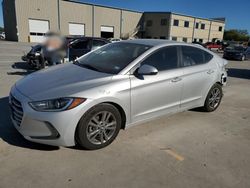 Salvage cars for sale at Wilmer, TX auction: 2017 Hyundai Elantra SE