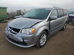 Salvage cars for sale at auction: 2014 Dodge Grand Caravan SXT