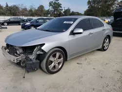 Salvage cars for sale at Hampton, VA auction: 2012 Acura TSX