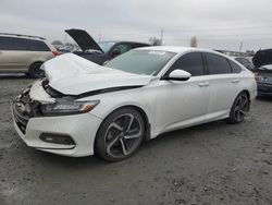 Salvage cars for sale at Eugene, OR auction: 2019 Honda Accord Sport