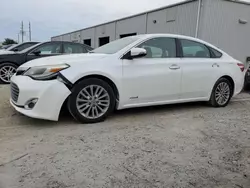 Salvage cars for sale at Jacksonville, FL auction: 2013 Toyota Avalon Hybrid