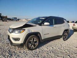 Salvage Cars with No Bids Yet For Sale at auction: 2020 Jeep Compass Limited