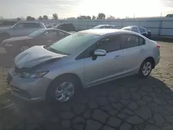 Salvage cars for sale at Martinez, CA auction: 2015 Honda Civic LX