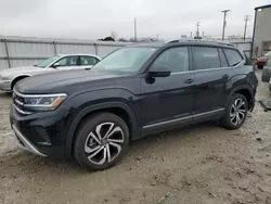 Salvage cars for sale at Appleton, WI auction: 2022 Volkswagen Atlas SEL