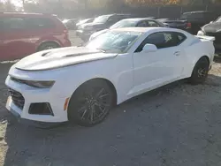 Chevrolet Camaro ZL1 salvage cars for sale: 2018 Chevrolet Camaro ZL1