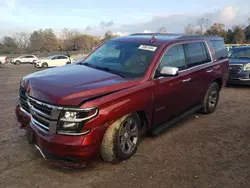 Salvage cars for sale at Madisonville, TN auction: 2017 Chevrolet Tahoe K1500 LT