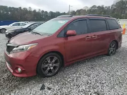 Toyota Sienna Vehiculos salvage en venta: 2017 Toyota Sienna SE