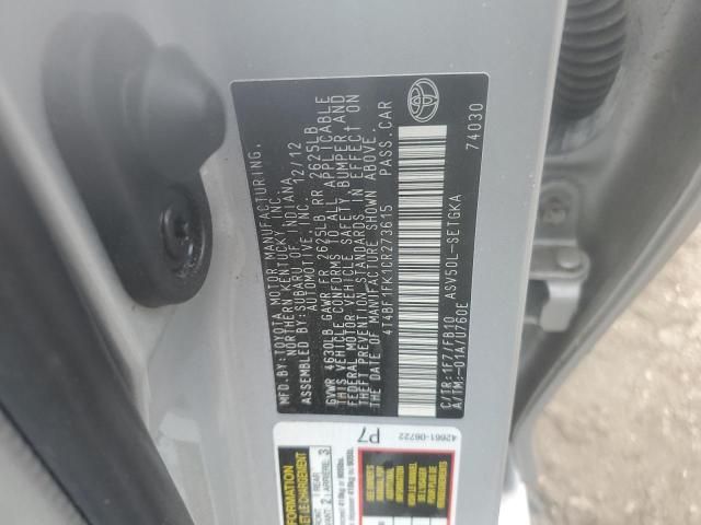 2012 Toyota Camry Base