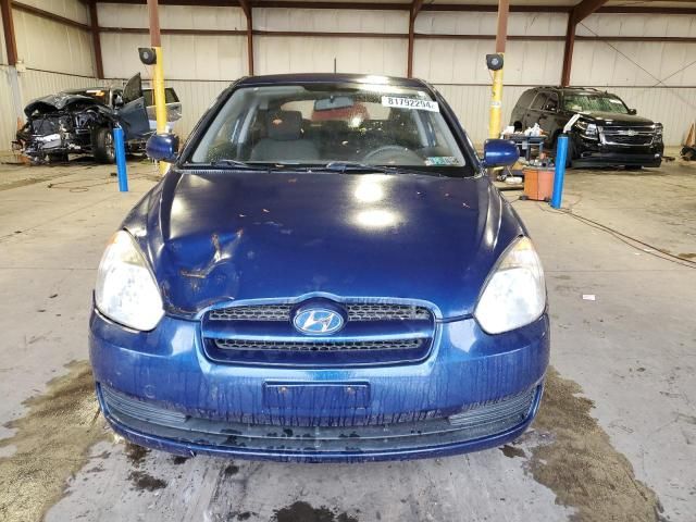 2010 Hyundai Accent Blue