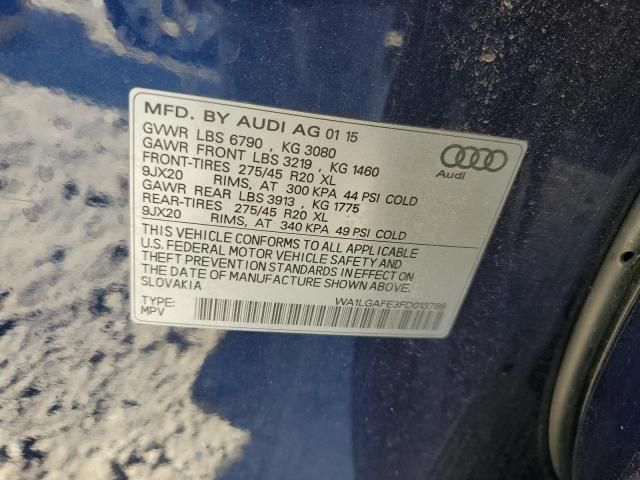 2015 Audi Q7 Premium Plus