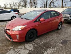 Toyota Prius salvage cars for sale: 2012 Toyota Prius